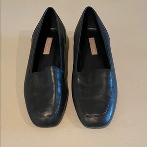 Classic Black Leather Loafers